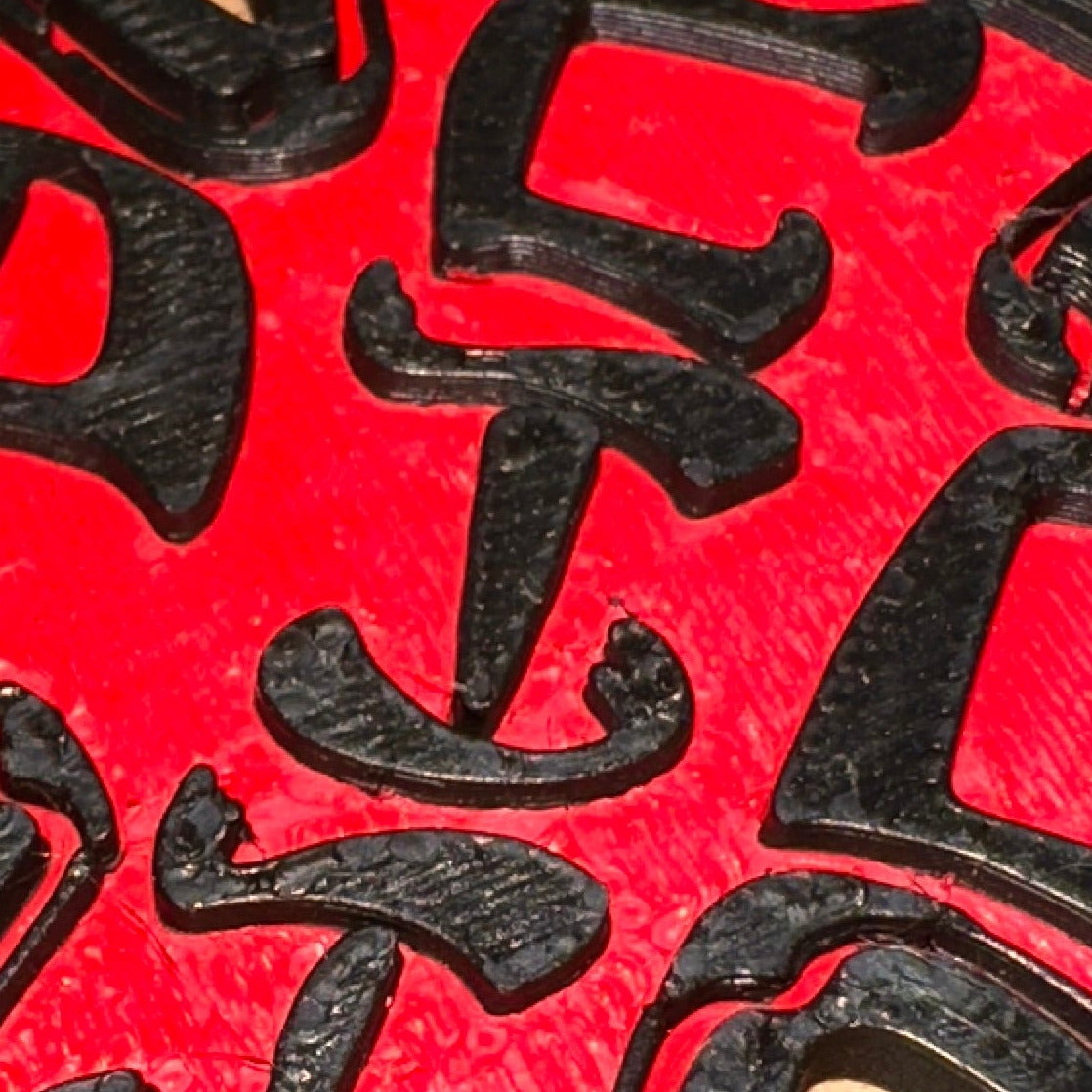 Pig City Skates 3D Printed Cross Key Ring