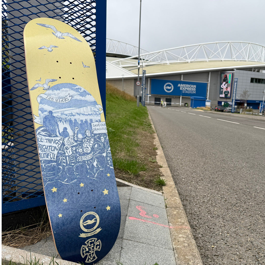 Official Brighton & Hove Albion x Pig City Skates 125 Year Deck (Limited Edition)