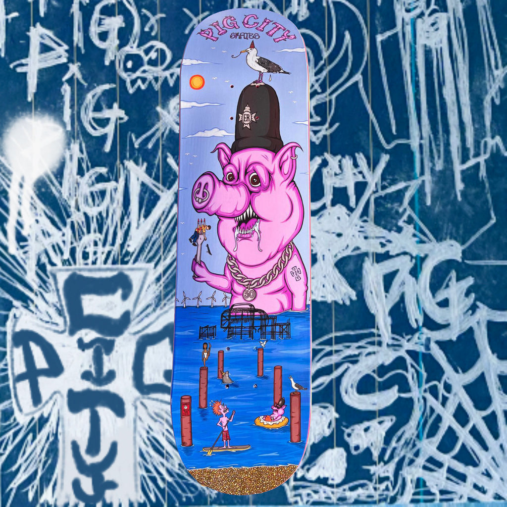 Pig City Skates - 50th Anniversary Deck - The Big Pig