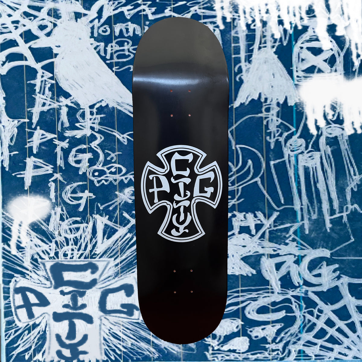 Pig City Cross Logo Deck - Hand Screen Printed