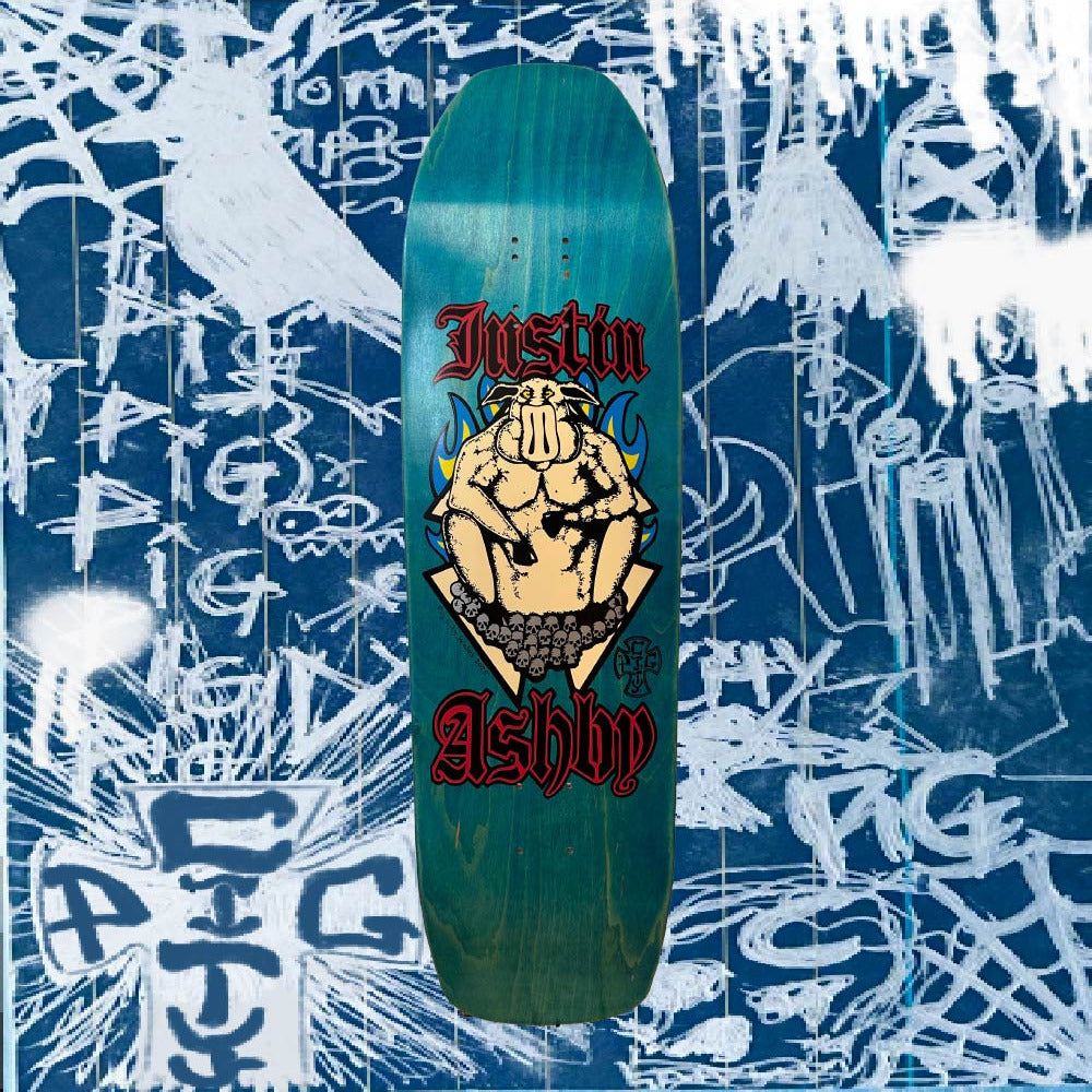 Pig City Skates - Justin Ashby Deck - Hand Screen Printed