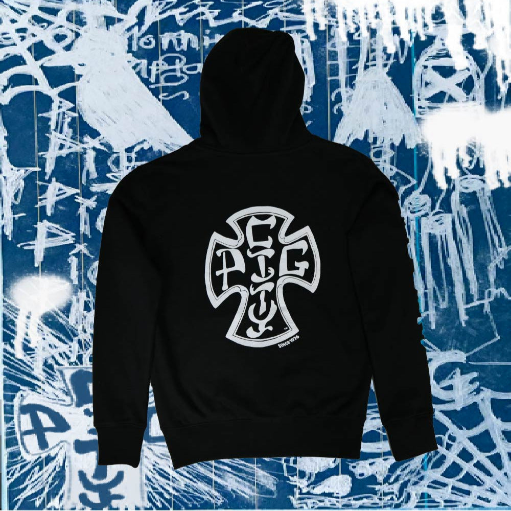 Pig City Skates Cross Hoodie