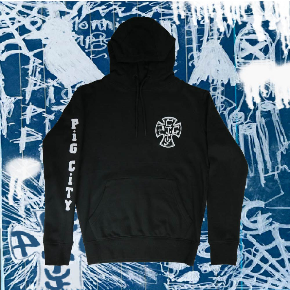 Pig City Skates Cross Hoodie
