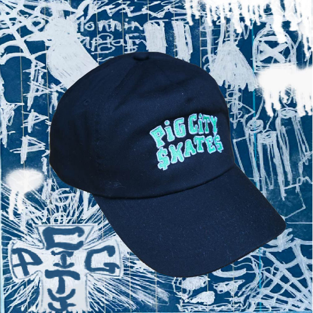 Pig City Skates - Embroided 5 Panel Cap