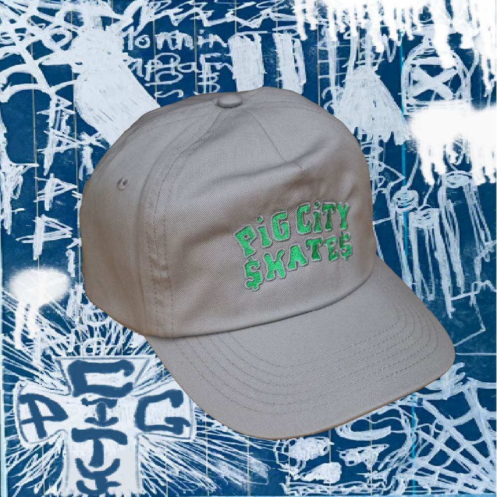 Pig City Skates - Embroided 5 Panel Cap