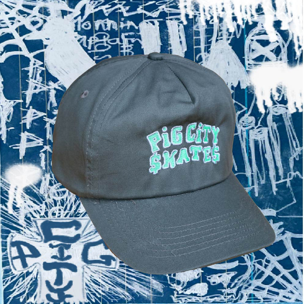 Pig City Skates - Embroided 5 Panel Cap