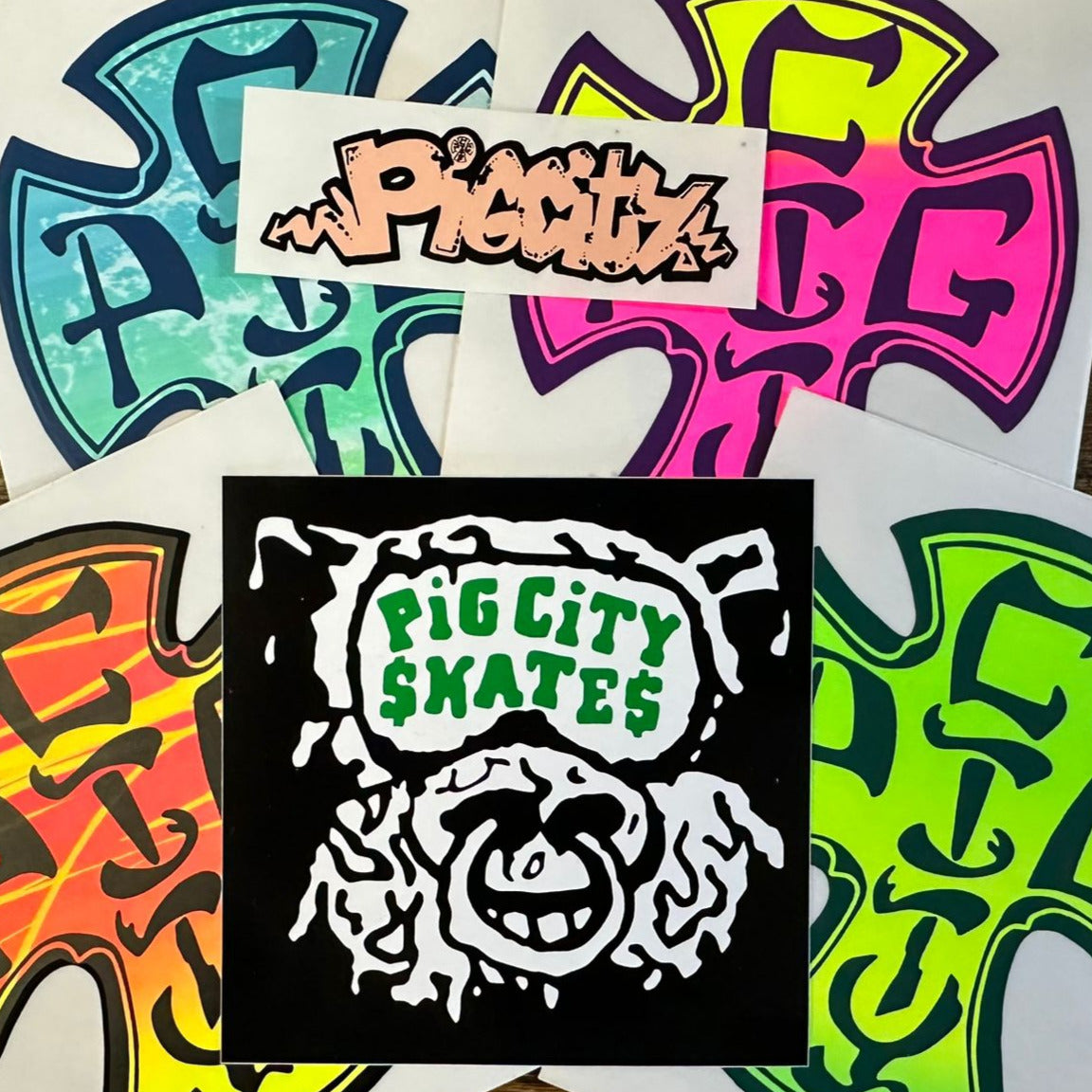 Pig City Skates – Sticker Pack 2